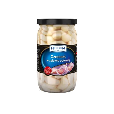 Garlic cloves marinated, HELCOM, 670 g / 420 g